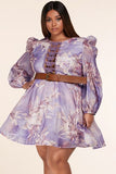 It's My Lavender Mini Dress