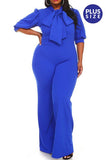 Zara Bow Tie Jumpsuit-RESTOCKED