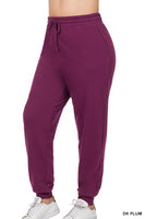 Joggers-Plum