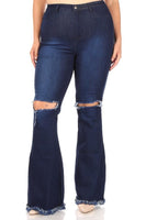 Fray Flare Jeans
